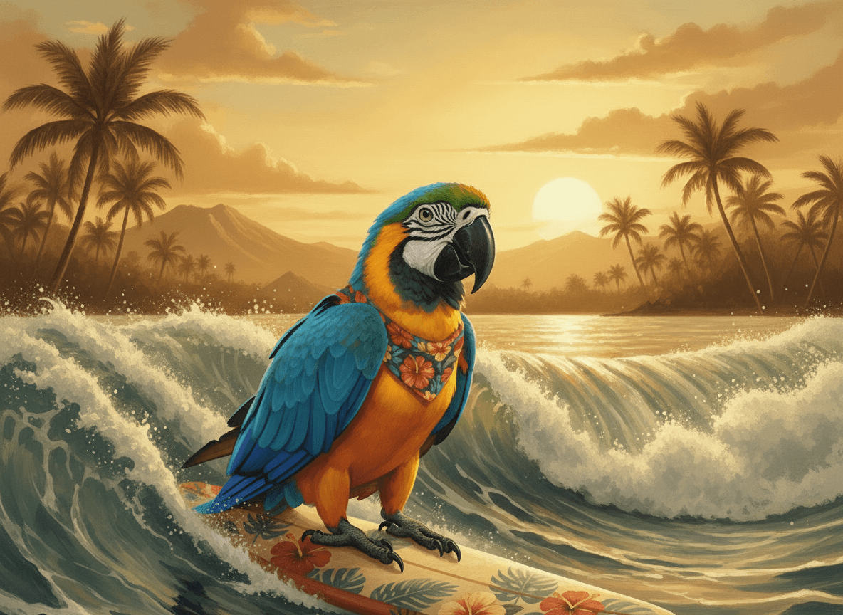 parrot Surfer
