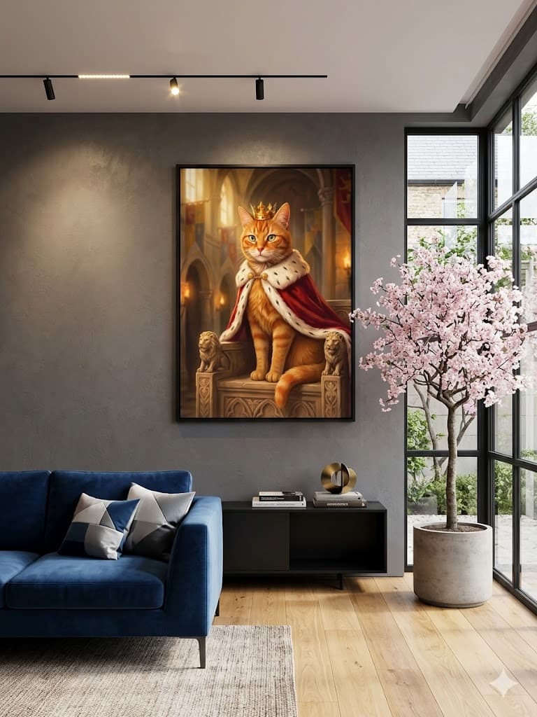 Bijoux the cat — Delivered print