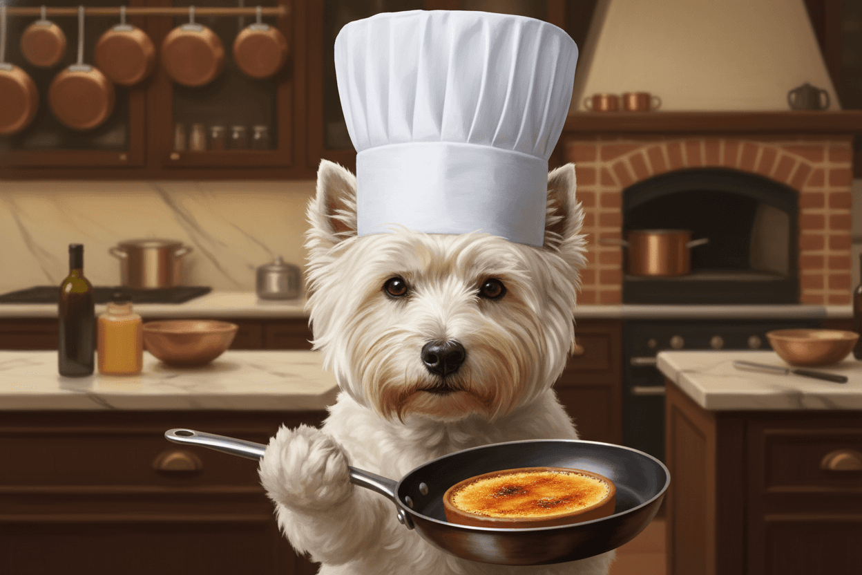 Chef pet portrait template