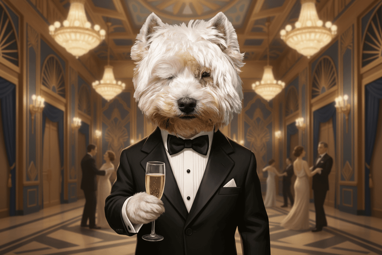 Gatsby pet portrait template